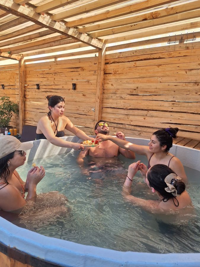 Grupo en la tinaja